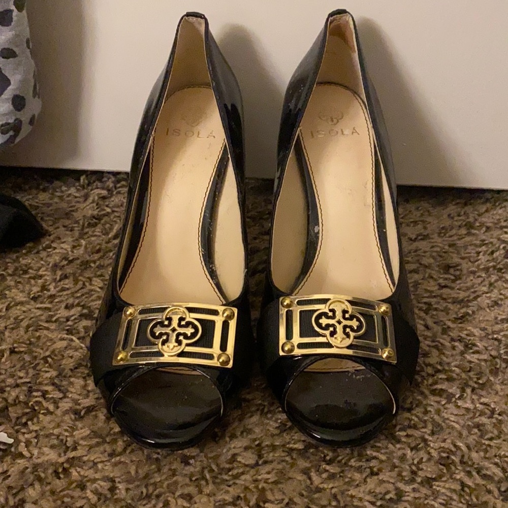 Black heels